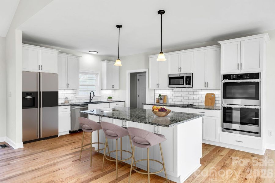 Furnished interior view inside a new home in , Salisbury (Image 10).
