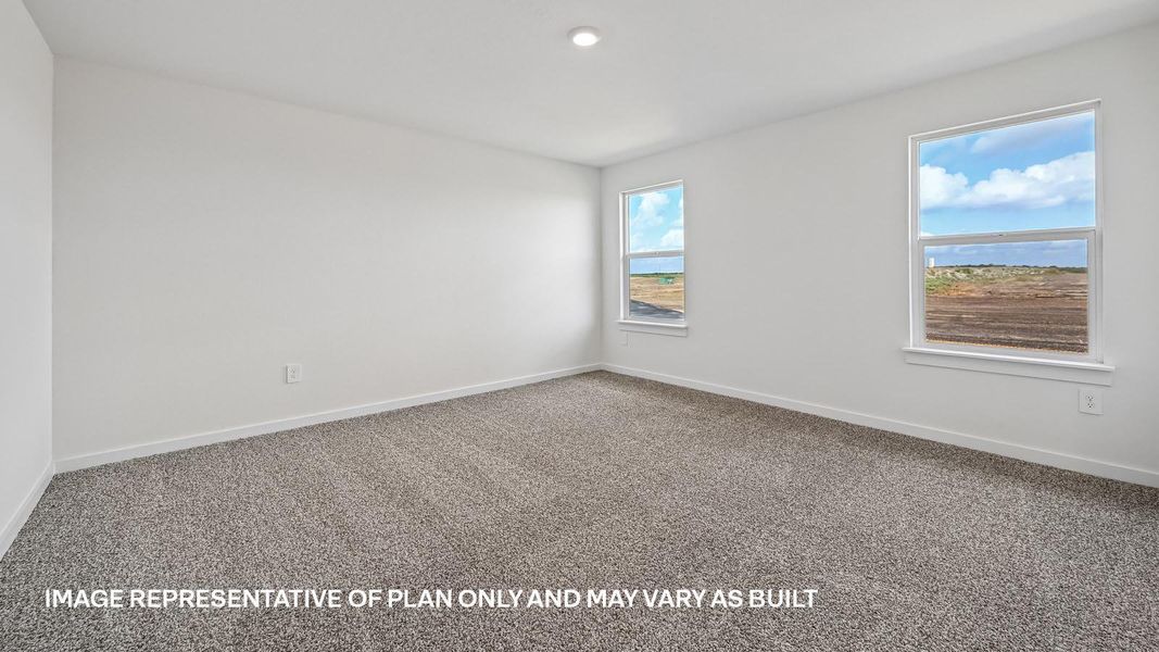 Spacious, unfurnished interior of a new home in Frontier, Mustang Ridge (Image 28).
