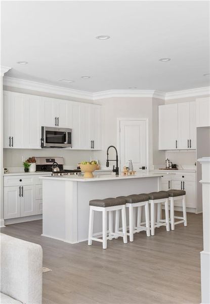 Furnished interior view inside a new home in , Atlanta (Image 13).