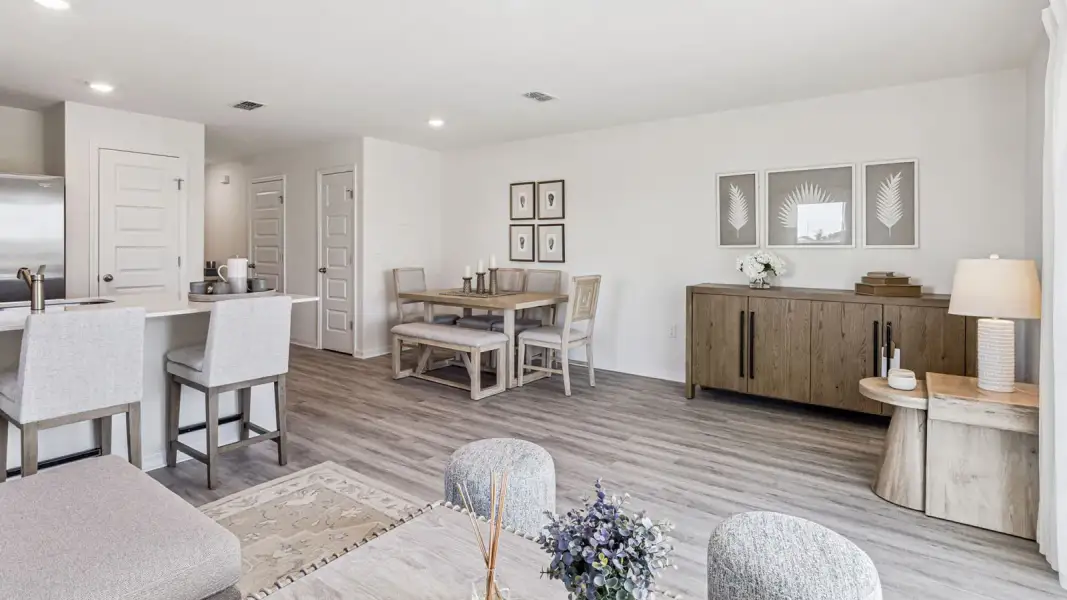 Furnished interior view inside a new home in Atria at Ridgewood Lakes, Davenport (Image 6).
