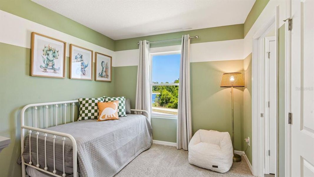 Furnished interior view inside a new home in Sanctuary at Citrus Park Townhomes, Tampa (Image 14).