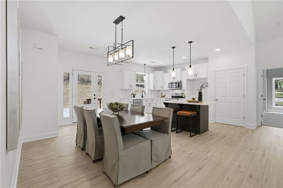Furnished interior view inside a new home in , Gainesville (Image 36). Furnished interior view inside a new home in , Gainesville (Image 36).