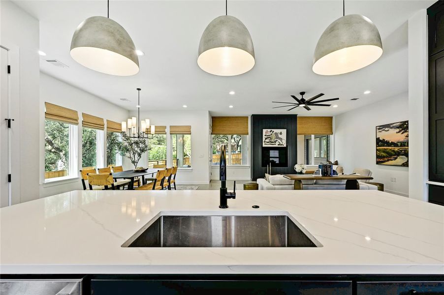 Furnished interior view inside a new home in , Jonestown (Image 18). Furnished interior view inside a new home in , Jonestown (Image 18).