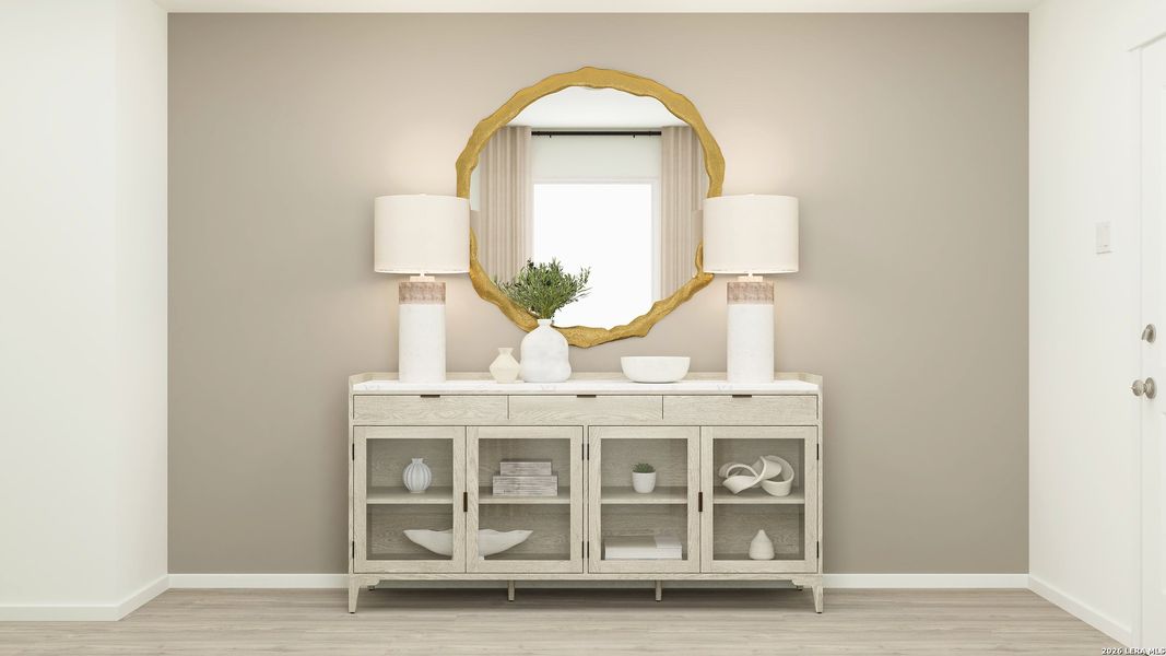 Furnished interior view inside a new home in Willow Point, San Antonio (Image 9). Furnished interior view inside a new home in Willow Point, San Antonio (Image 9).