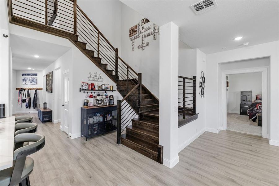 Furnished interior view inside a new home in , Prosper (Image 26).