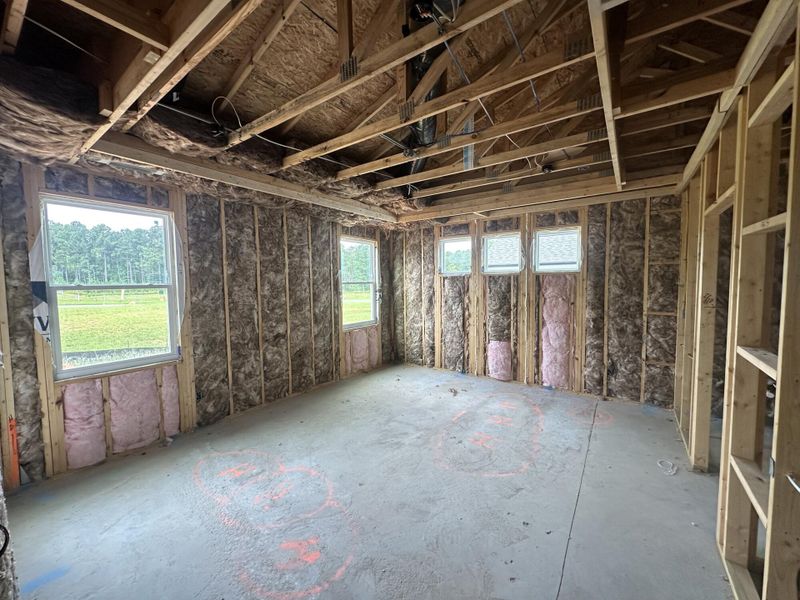 In-progress construction of a new home in The Enclave at Laurelbrook, Sherrills Ford, NC (Image 6).