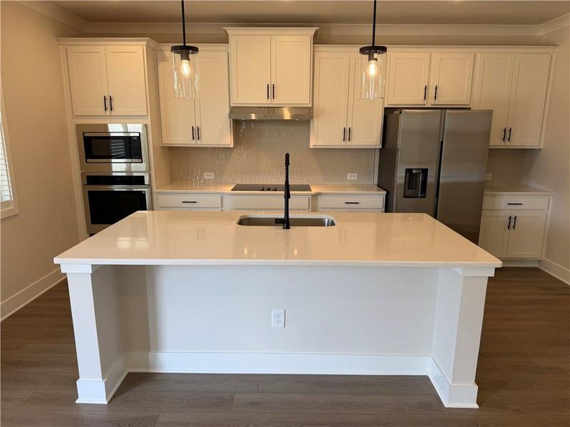 Furnished interior view inside a new home in Pinecrest Ridge, Dacula (Image 10).