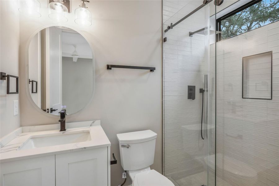 Furnished interior view inside a new home in , Houston (Image 13).