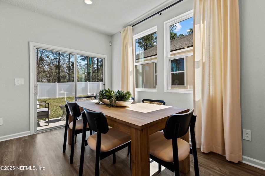 Furnished interior view inside a new home in The Dogwood Series at The Landings at Pecan Park, Jacksonville (Image 8).
