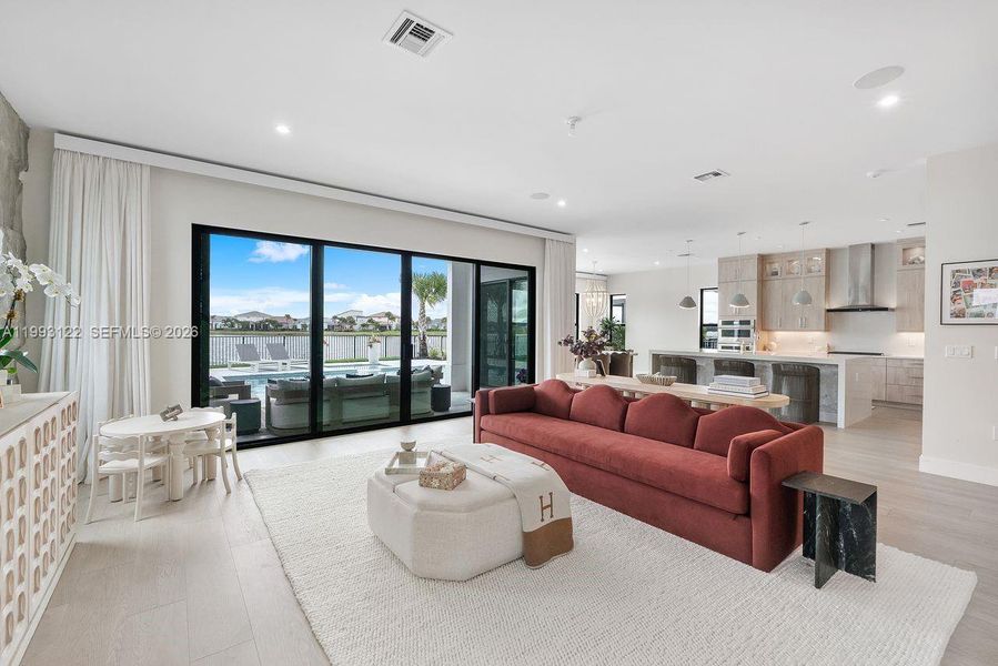 Open Concept to Kitchen