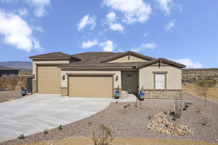 Marigold Model with Ranch elevation Marigold Model with Ranch elevation