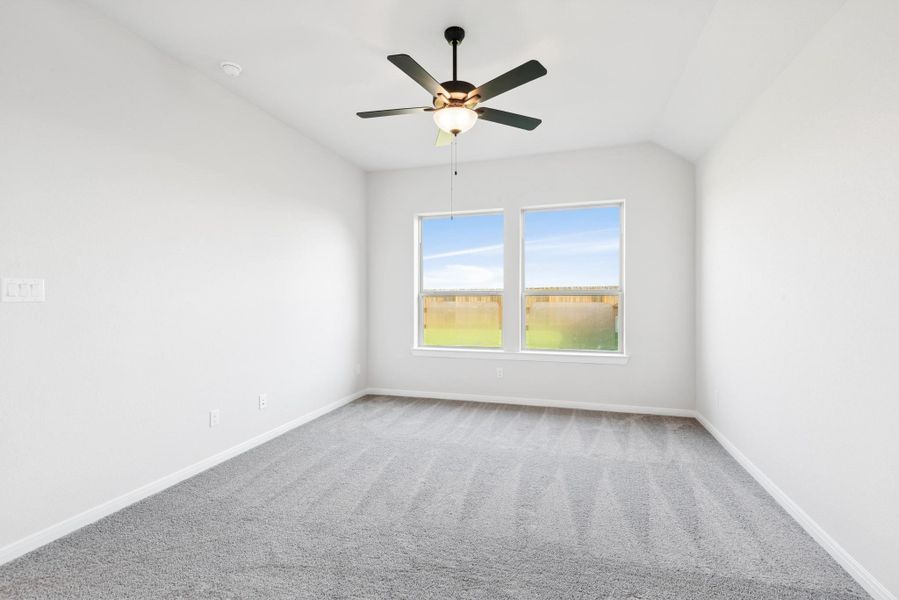 Spacious, unfurnished interior of a new home in Meridiana 45' Homesites, Manvel (Image 20). Spacious, unfurnished interior of a new home in Meridiana 45' Homesites, Manvel (Image 20).