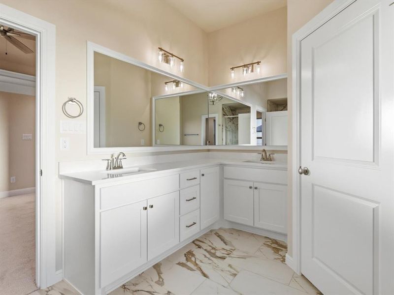 Furnished interior view inside a new home in , Tolar (Image 11).