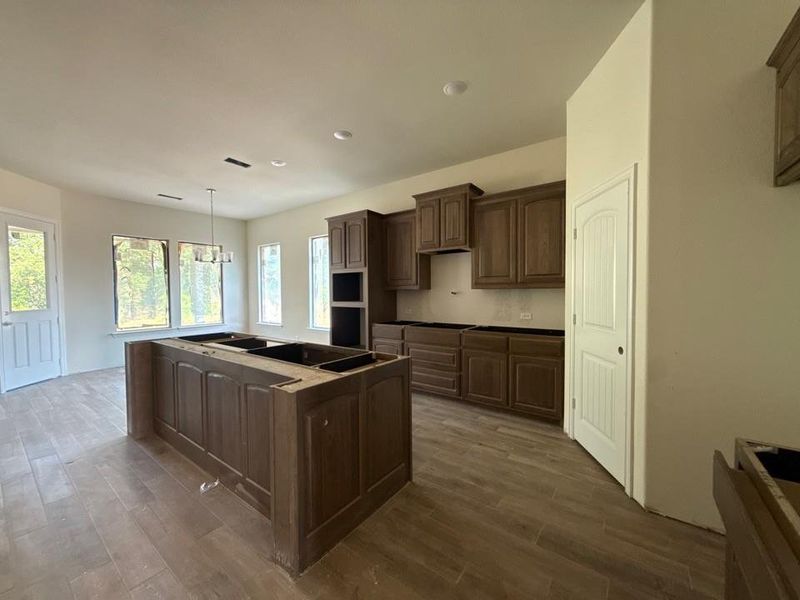 In-progress construction of a new home in Oak Grove Addition, Springtown, TX (Image 13).