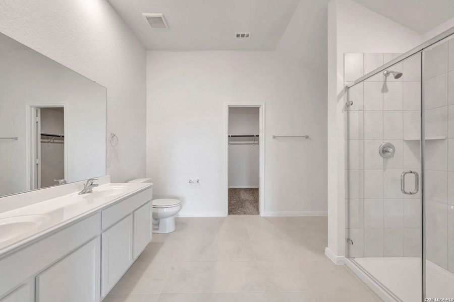 Furnished interior view inside a new home in Greenspoint Heights, Seguin (Image 12).