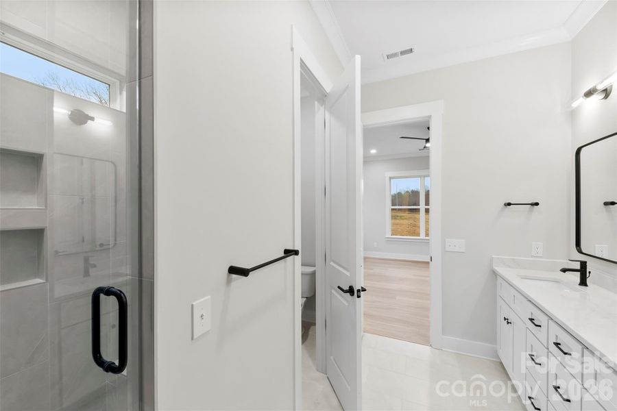 Furnished interior view inside a new home in , Troutman (Image 15).