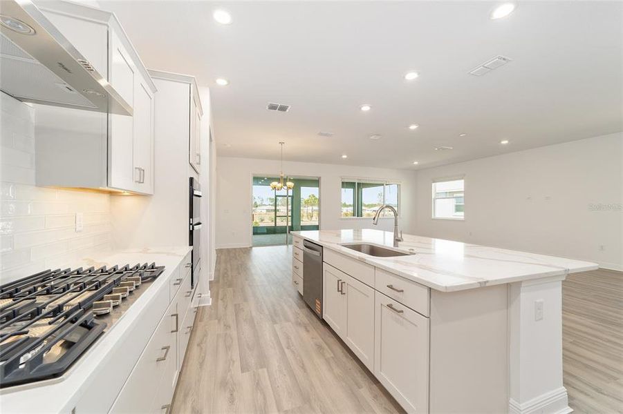 Furnished interior view inside a new home in On Top of the World Communities, Ocala (Image 8).