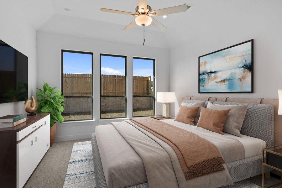 Primary Bedroom - Virtually Staged