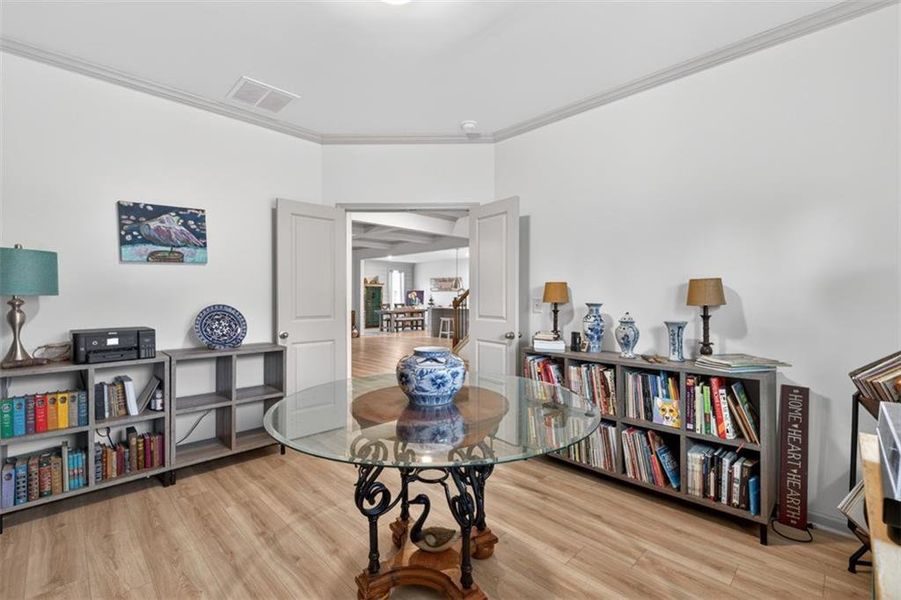 Furnished interior view inside a new home in , Winder (Image 13).