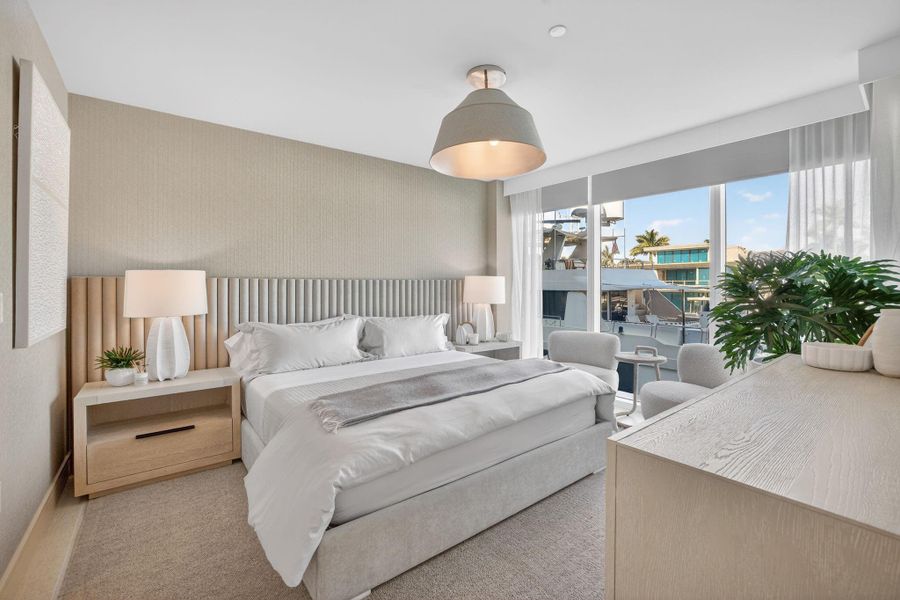 Furnished interior view inside a new home in , Fort Lauderdale (Image 16). Furnished interior view inside a new home in , Fort Lauderdale (Image 16).