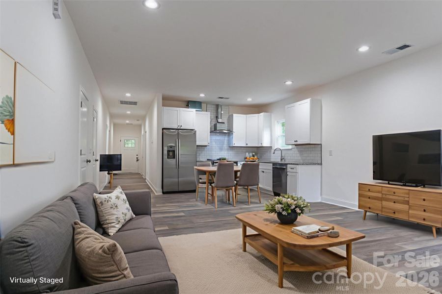 Furnished interior view inside a new home in , Gastonia (Image 12).