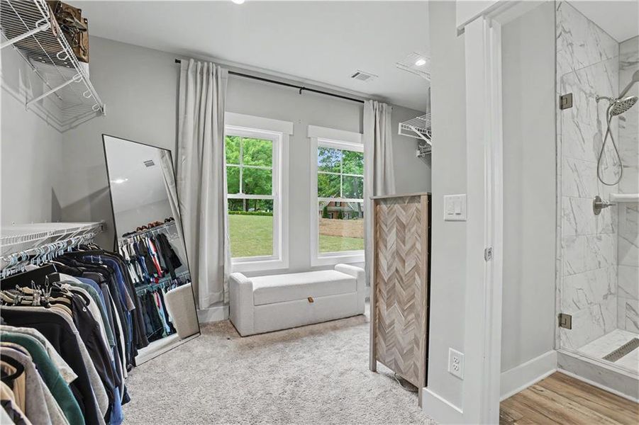 Furnished interior view inside a new home in , Hoschton (Image 25).
