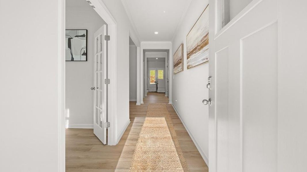 Spacious, unfurnished interior of a new home in Northwoods at Mirror Lake, Villa Rica (Image 18). Spacious, unfurnished interior of a new home in Northwoods at Mirror Lake, Villa Rica (Image 18).