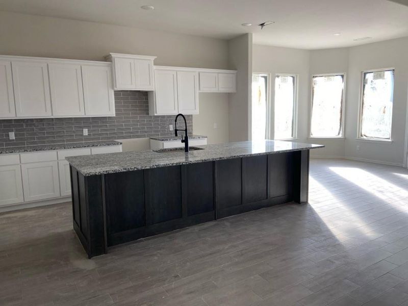 Furnished interior view inside a new home in Hillview Addition, Decatur (Image 3).