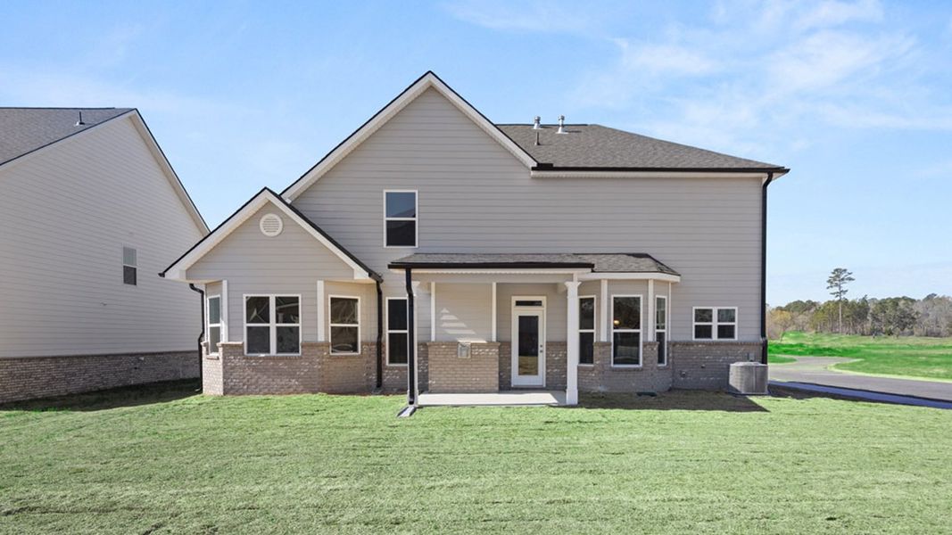 Exterior details and patio area of a home in Wildwood, Covington (Image 2).