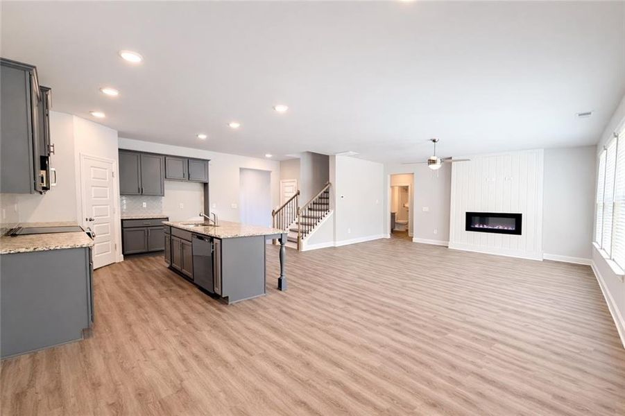 Furnished interior view inside a new home in , Bonaire (Image 10).