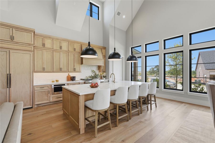 Furnished interior view inside a new home in , Willis (Image 5).