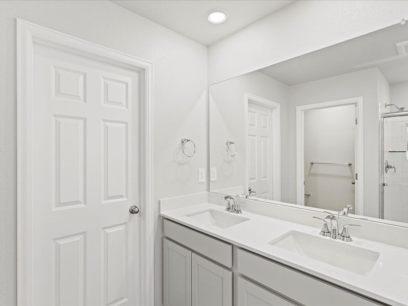 Furnished interior view inside a new home in Lake Bluff, Greeley (Image 6).