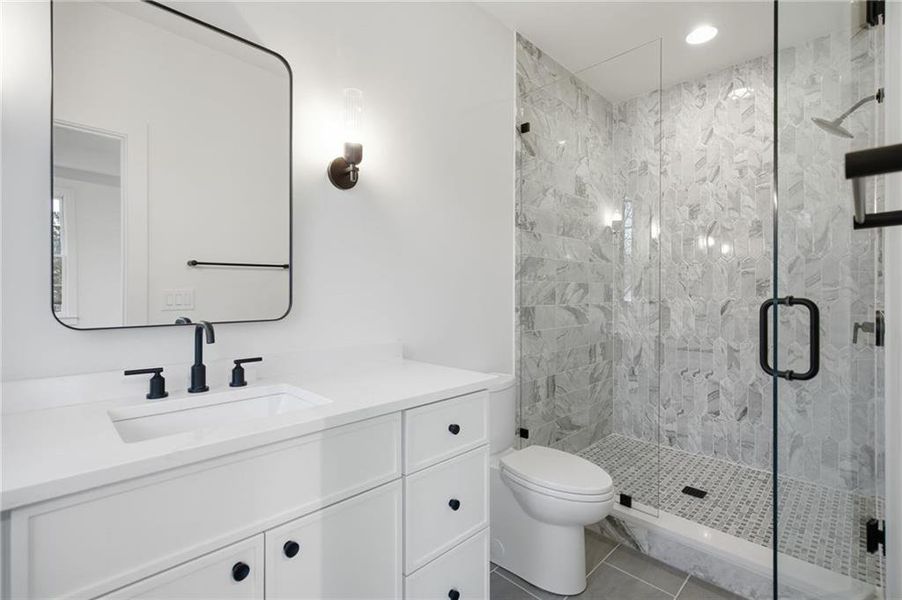 Furnished interior view inside a new home in , Atlanta (Image 19).