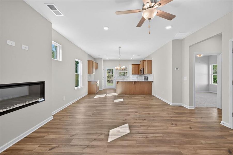 Spacious, unfurnished interior of a new home in Fair Oak, Calhoun (Image 25). Spacious, unfurnished interior of a new home in Fair Oak, Calhoun (Image 25).