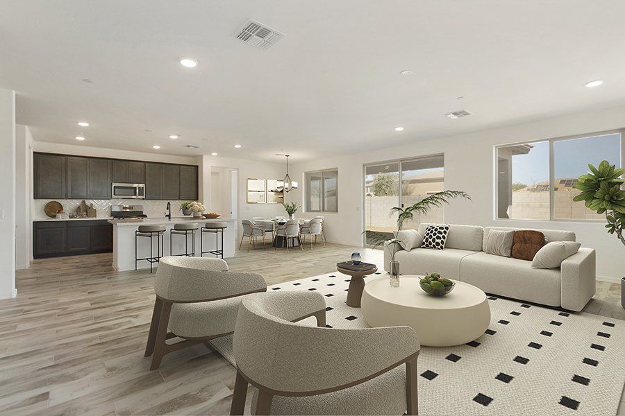 Furnished interior view inside a new home in Stonefield, Surprise (Image 4).