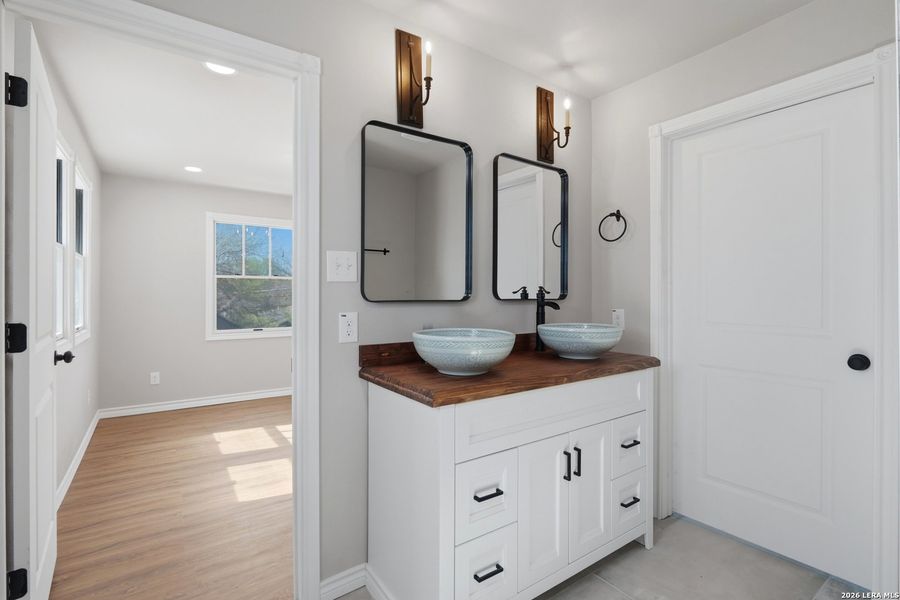 Furnished interior view inside a new home in , San Antonio (Image 15).