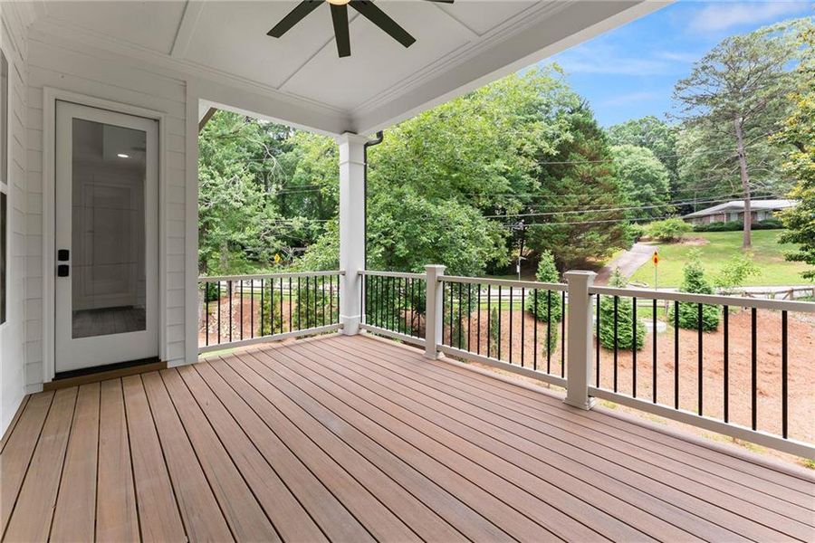 Exterior details and patio area of a home in , Gainesville (Image 29).