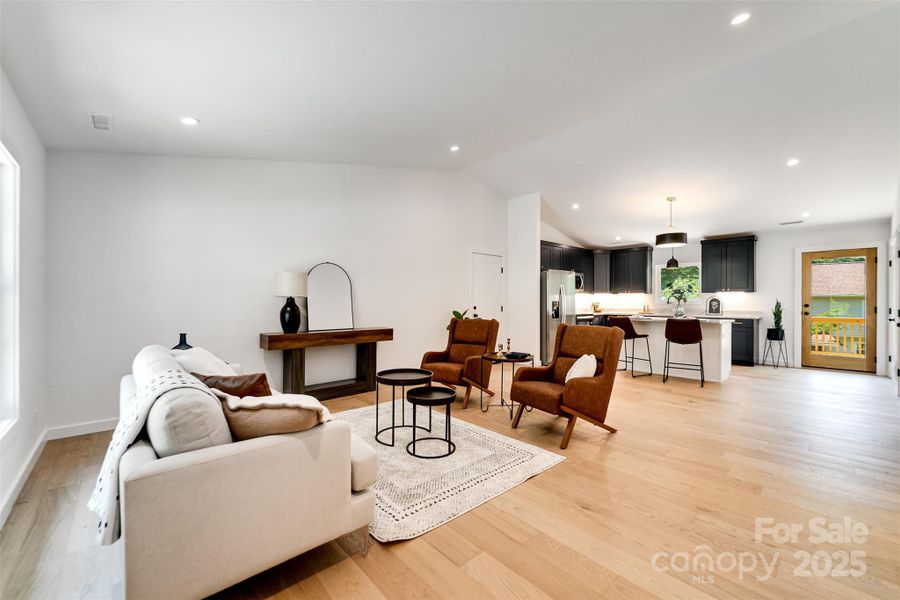 Furnished interior view inside a new home in , Sylva (Image 11).