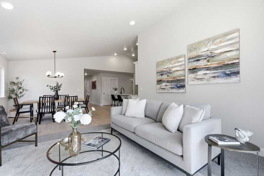 Furnished interior view inside a new home in Willowbrook, Madras (Image 13). Furnished interior view inside a new home in Willowbrook, Madras (Image 13).