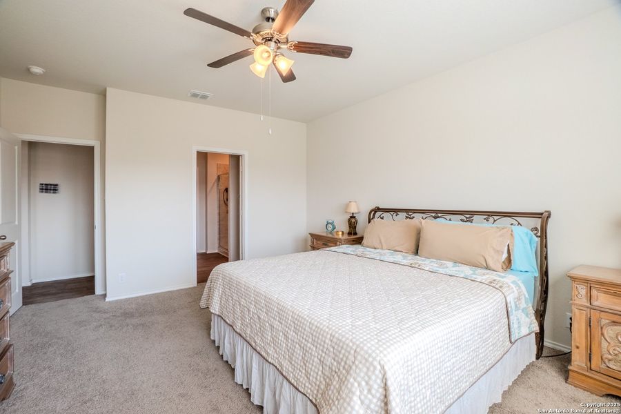 Furnished interior view inside a new home in The Links at River Bend, Floresville (Image 17).