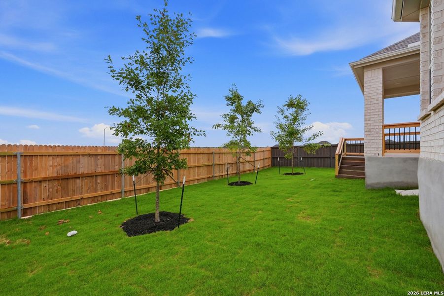 Exterior details and patio area of a home in Prominence, San Antonio (Image 19). Exterior details and patio area of a home in Prominence, San Antonio (Image 19).