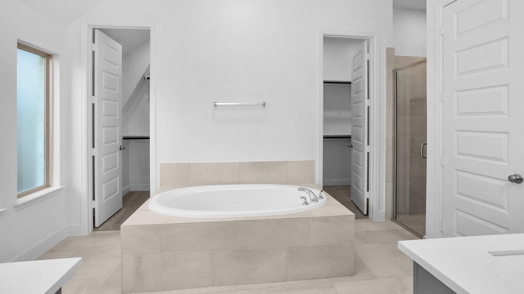 Furnished interior view inside a new home in Kresston 50', Magnolia (Image 5).