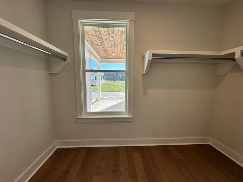 The Ballar B Secondary Suite Closet