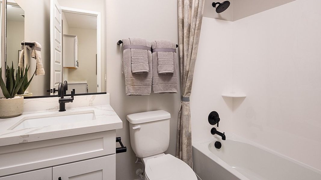 Furnished interior view inside a new home in Legado, Queen Creek (Image 10).