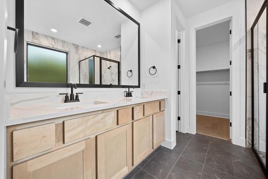 Furnished interior view inside a new home in Parkside Peninsula, Georgetown (Image 6).