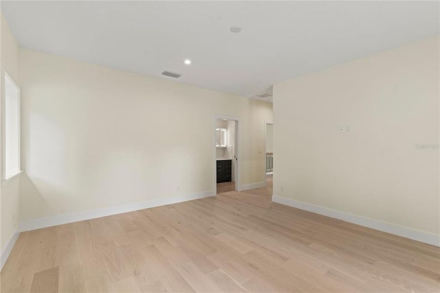 Bedroom 4 with en suite bathroom and walk-in closet Bedroom 4 with en suite bathroom and walk-in closet