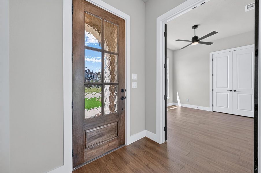 Spacious, unfurnished interior of a new home in Paloma Ranches, Justin (Image 19).