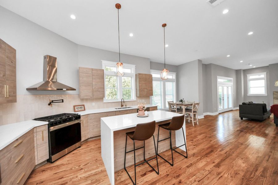 Furnished interior view inside a new home in , Houston (Image 5). Furnished interior view inside a new home in , Houston (Image 5).