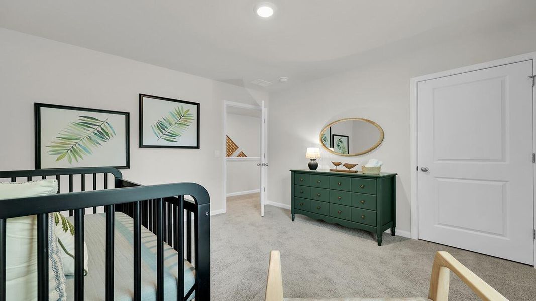 Furnished interior view inside a new home in The Cove at Mallard Crossing, Summerville (Image 18).