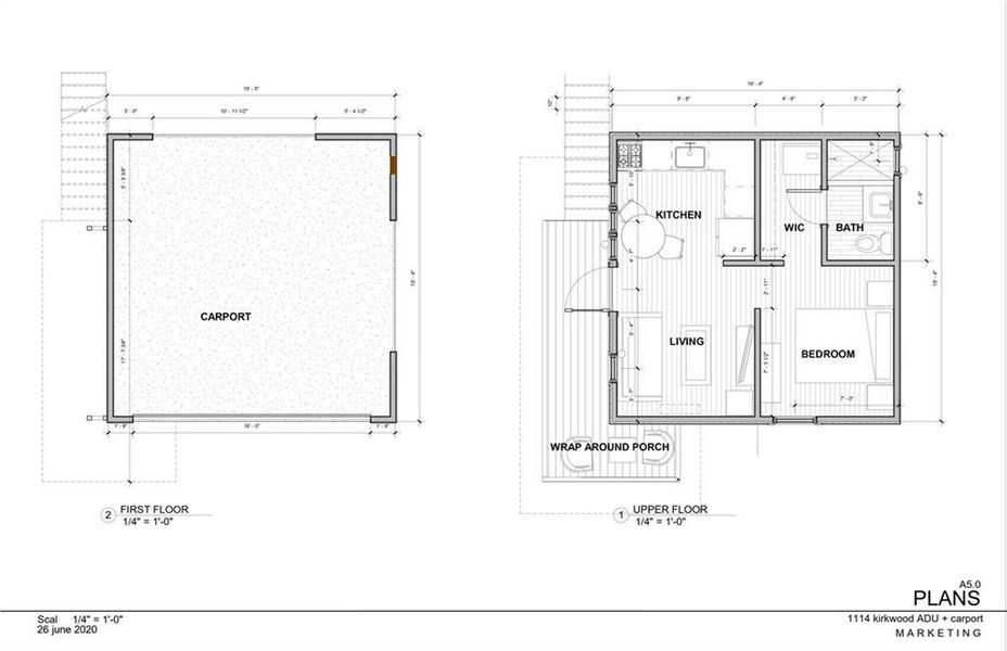 2D floor plan layout of this home in , Atlanta, GA (Image 4).